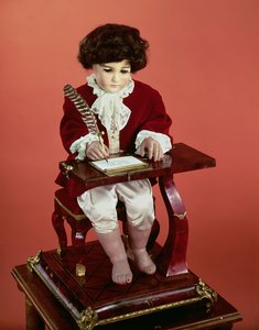 Der Schreiber, ein Automat von Pierre Jaquet-Droz (1721-90)