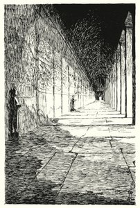 Galerie des ersten Stockwerks, Angkor Wat von Pierre Jeannerat de Beerski