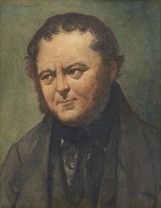 Porträt von Marie-Henri Beyle, genannt Stendhal 1783-1842 von Pierre Joseph Dedreux Dorcy