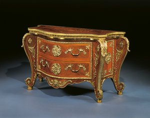 George III Bombe-Kommode, ca. 1760-65