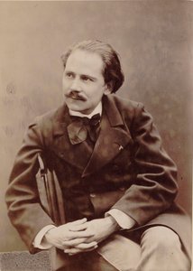 Porträt des Komponisten Jules Massenet 1842-1912, 1880 von Pierre Lanith Petit