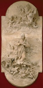 S. Luigi Gonzaga in Herrlichkeit, ca. 1696 von Pierre Legros