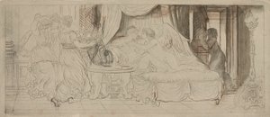 Amor und Psyche von Pierre Lelu