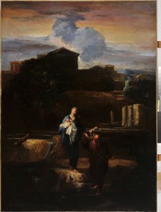 Die Flucht nach Ägypten von Pierre Louis Cretey or Cretet