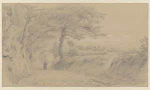 Landschaft auf Jersey von Pierre Louis Dubourcq