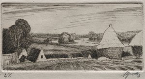 Brebant Farm von Pierre Louis Gatier