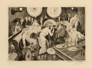 Die Bar im Le Boeuf sur le Toit