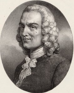 Porträt des Komponisten Jean-Philippe Rameau 1683-1764