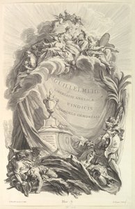 Frontispiz für das Grab von Wilhelm III