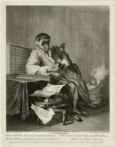 Der Affen-Antiquar von Pierre Louis de Surugue