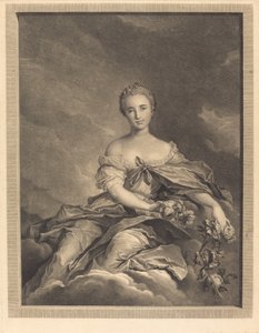 Flora beim Aufstehen von Pierre Maleuvre after Jean Marc Nattier