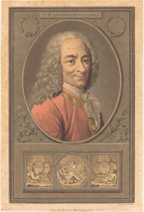 F.M. Arouet de Voltaire von Pierre Michel Alix