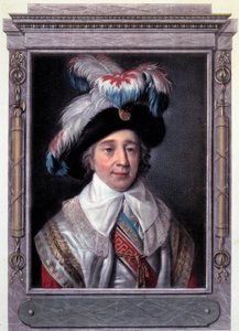 Französische Revolution: Porträt von Paul de Barras (1755-1829), französischer Politiker. Gravur von Alix Pierre Michel (1762-1817)