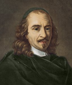 Porträt von Pierre Corneille (1606-1684) - Gravur von Pierre-Michel Alix