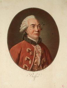 Porträt des Naturforschers Georges-Louis Leclerc, Comte de Buffon 1707-1788, 1793 von Pierre Michel Alix