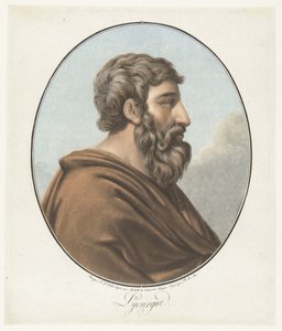 Porträt von Lycurgus von Pierre Michel Alix