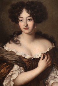 Eine Dame, angeblich Hortense Mancini, Herzogin von Mazarin von Pierre Mignard