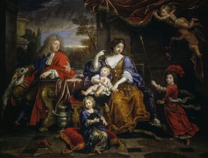 Großer Dauphin von Frankreich und seine Familie