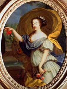 Porträt der Herzogin de la Valliere als Flora, 17. Jahrhundert