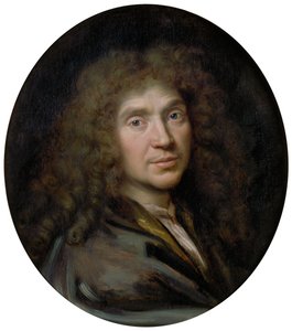 Porträt des Autors Molière 1622-1673, ca. 1658