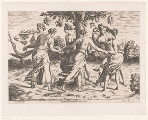Tanz der Dryaden von Pierre Milan (attributed to)
