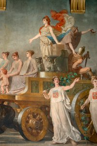 Fresko Der Triumph der Republik