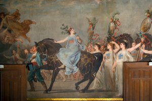 Fresko „Der Triumph der Republik“ von Pierre Paul Lêon Glaize