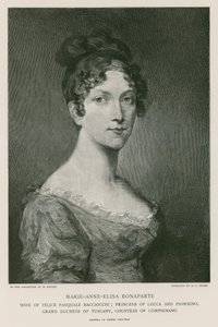 Elisa Bonaparte von Pierre Paul Prudhon