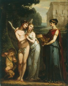 Unschuld bevorzugt Liebe und Reichtum, ca. 1804
