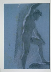 Studie eines männlichen Aktes (verso)