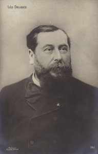 Leo Delibes, französischer Komponist (1836-1891)