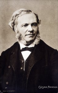 Porträt von César Franck, französischer Komponist und Organist belgischer Herkunft (1822-1890).