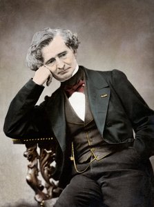 Porträt von Hector Berlioz (1803-69) von Pierre Pepetit (1832-1909) von Pierre Petit