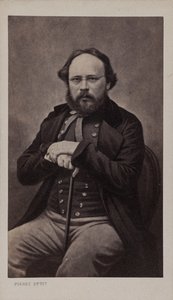 Porträt von Pierre-Joseph Proudhon 1809-1865, ca. 1860 von Pierre Petit