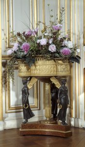 Jardiniere mit vier Körben in Goldbronze um 1807 von Pierre Philippe (attr. to) Thomire