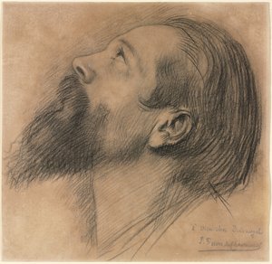 Studie für das Fries der Sainte Geneviève von Pierre Puvis de Chavannes
