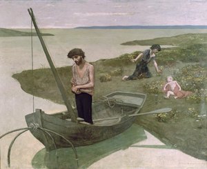 Der arme Fischer von Pierre Puvis de Chavannes