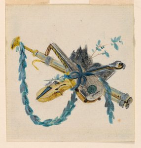 Trophäen mit historischen Attributen