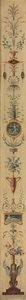 Dekoratives Paneel, 1790er von Pierre Rousseau