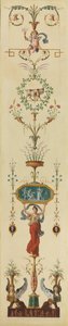 Dekoratives Paneel, 1790er Jahre von Pierre Rousseau