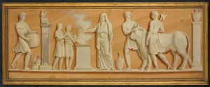 Übermalerei und Doppelflügeltüren, 1790er Jahre