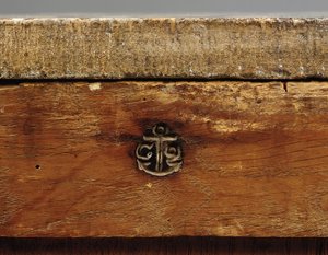 Detail einer Louis XV Kommode