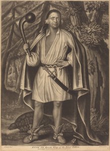Etow oh Koam, König der Flussnation von Pierre Simon II after John Verelst