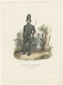 Belgischer Freiwilliger Jäger, 1831 von Pierre Simonau