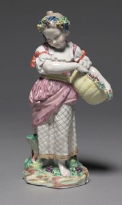 Frühling, hergestellt von der Bristol Porzellanmanufaktur, ca. 1775