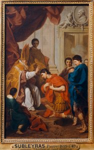 Die Absolution des Theodosius von Pierre Subleyras
