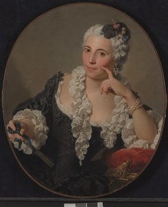 Porträt von Anne-Marie Zina Durand de Lironcourt von Pierre Subleyras