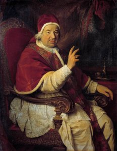 Porträt von Papst Benedikt XIV.