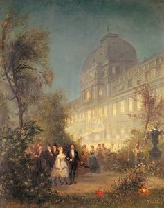 Abendgesellschaft in den Tuilerien, 10. Juni 1867