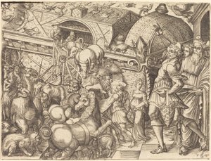Noahs Arche von Pierre Woeiriot